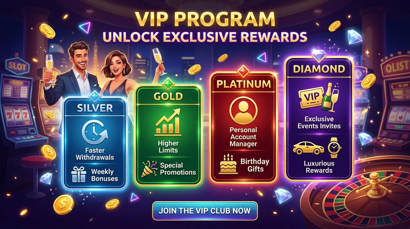 Platinum Play casino VIP program